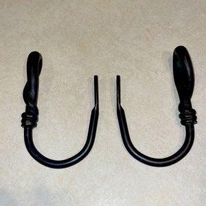 Metal Curtain Tie back hooks